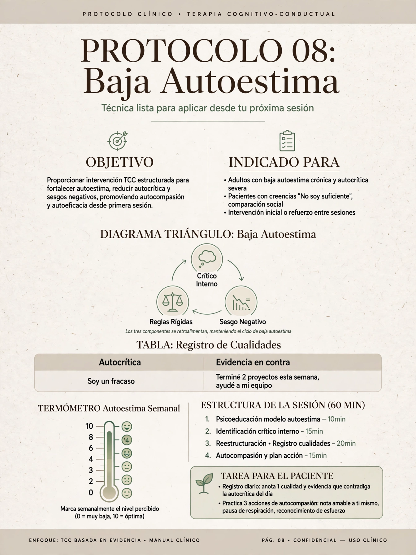 Protocolo de Baja Autoestima